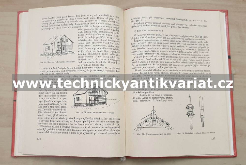 Elektrická instalace v dřevěných budovách a rekreačních chatách - F.Soukup (1969)