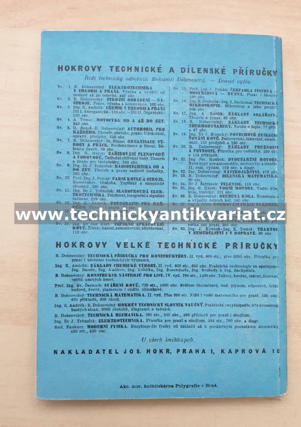 Vodní motory - Gustav Hájek (1947)