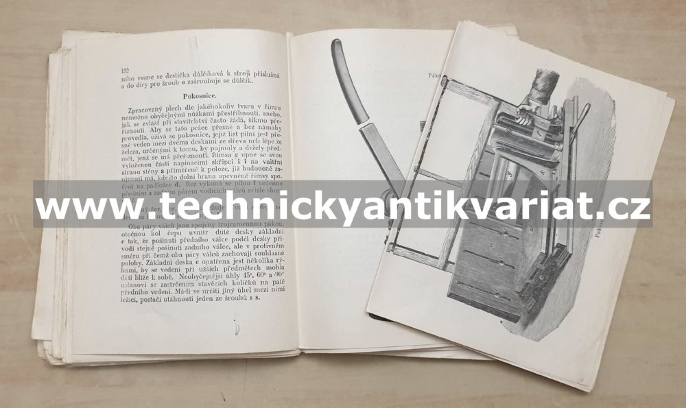 Technologie zpracování žesti II. klempířství a slévačství, nástroje - Karel Hocke (1941)