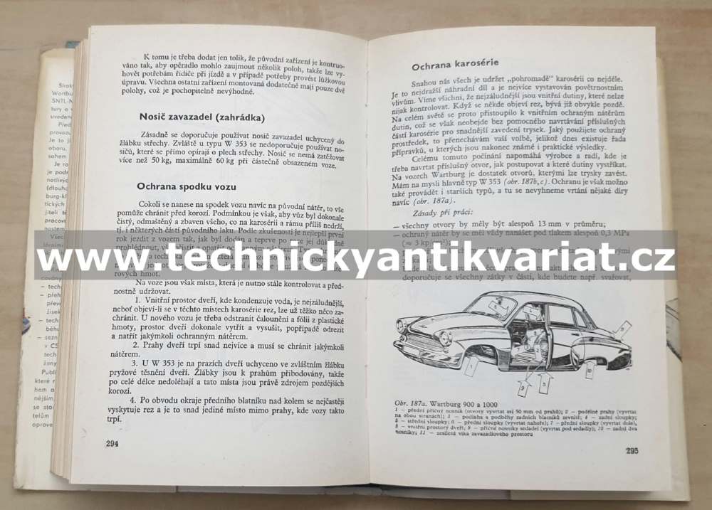 Wartburg 900, 1000, 312, 353 - Jindřich Dršata (1975)