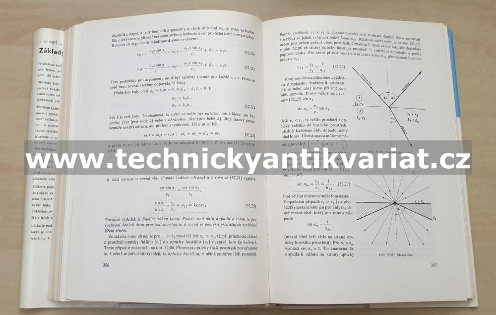 Základy fyziky II. - Klimeš, Kracík, Ženíšek (1972)