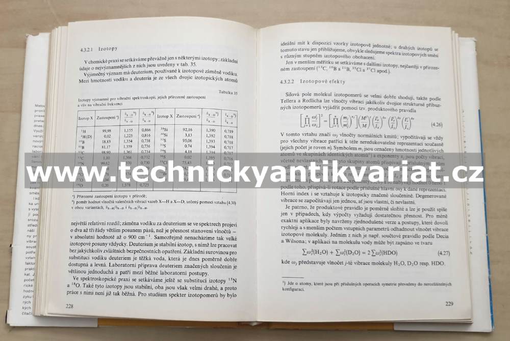 Zpracování a interpretace vibračních spekter - Horák, Vítek (1980)