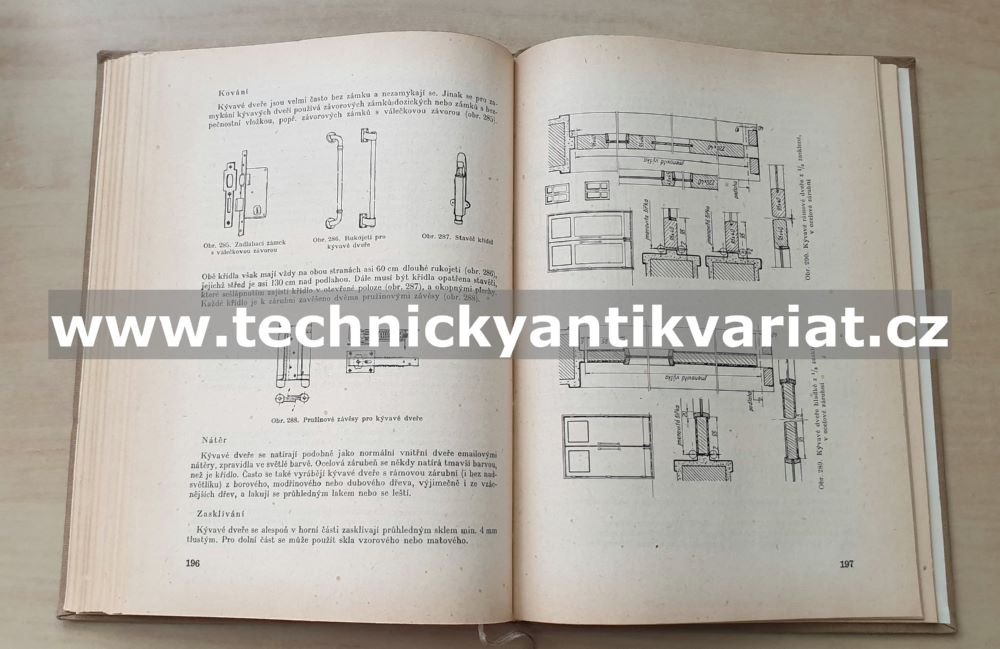 Stavební truhlářství - Bauer, Klifner, Mareš, Rada - (1960)