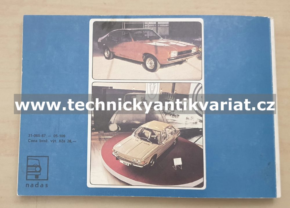 Automobily 1966-1985 - Stanislav Minařík (1987)