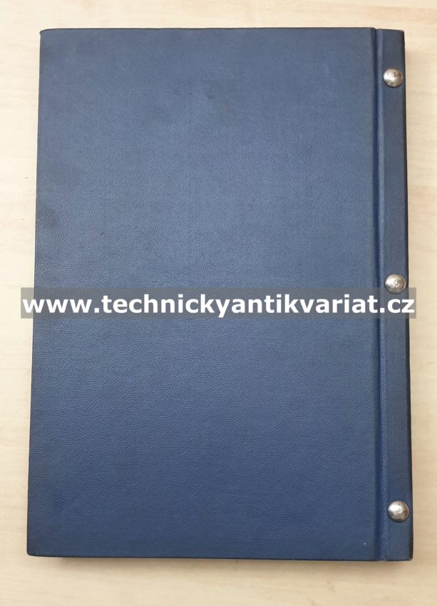 Volha M21 - katalog náhradních dílů (1961)