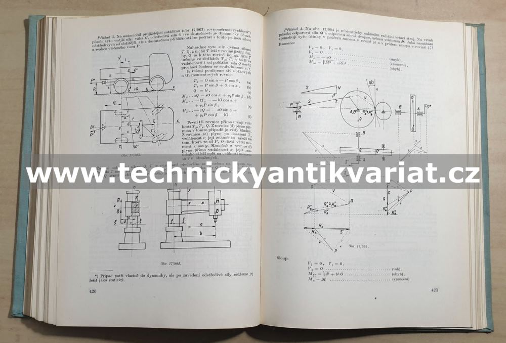 Technická mechanika I. Statika - Josef Šrejtr (1957)