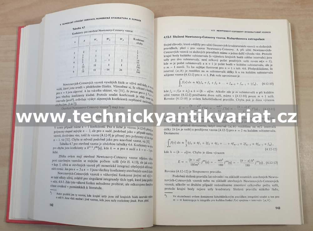 Základy numerické matematiky - Anthony Ralston (1978)