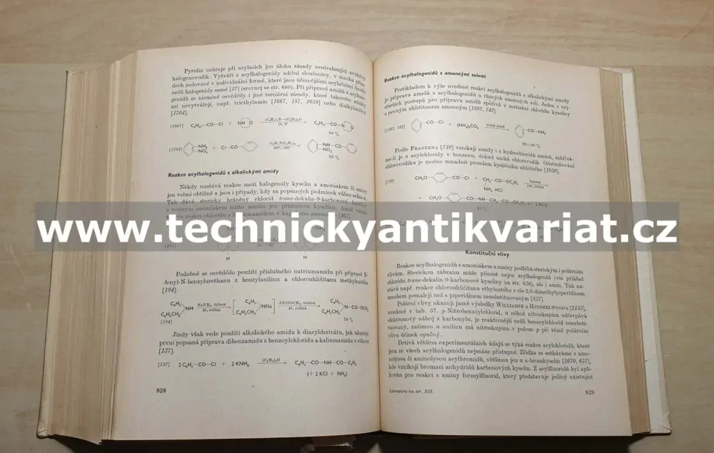 Preparativní reakce v organické chemii IV. Alkylace, funkční přeměny aldehydů, ketonů a karbonových kyselin - Ernest, Heřmánek, 1959)
