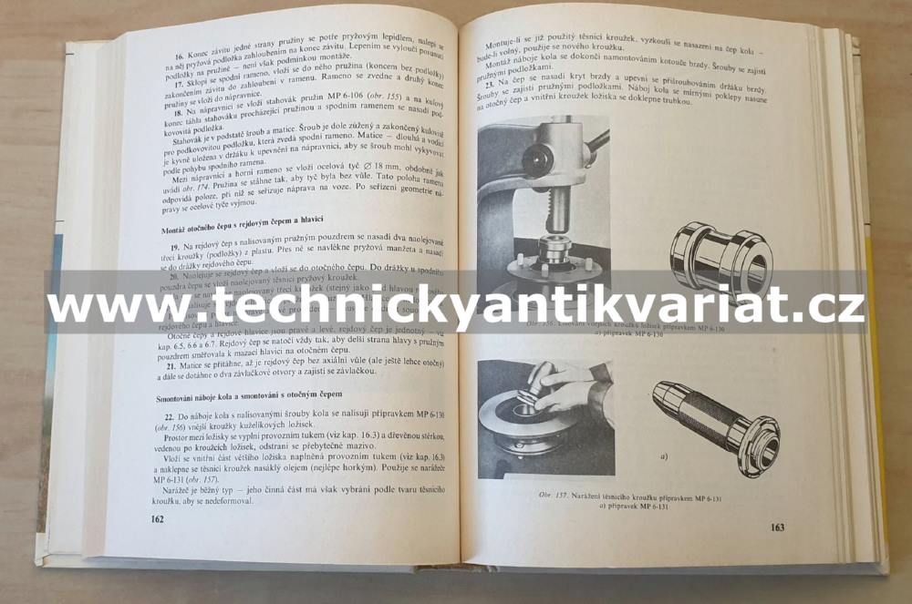 Škoda 105, 120, 130 Garde, Rapid - Údržba a opravy automobilů - J. Andrt (1987)