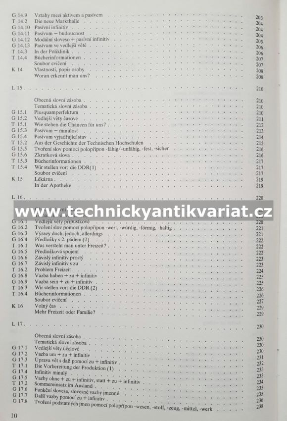 Němčina pro vysoké školy - Vratislav Slezák (1988)