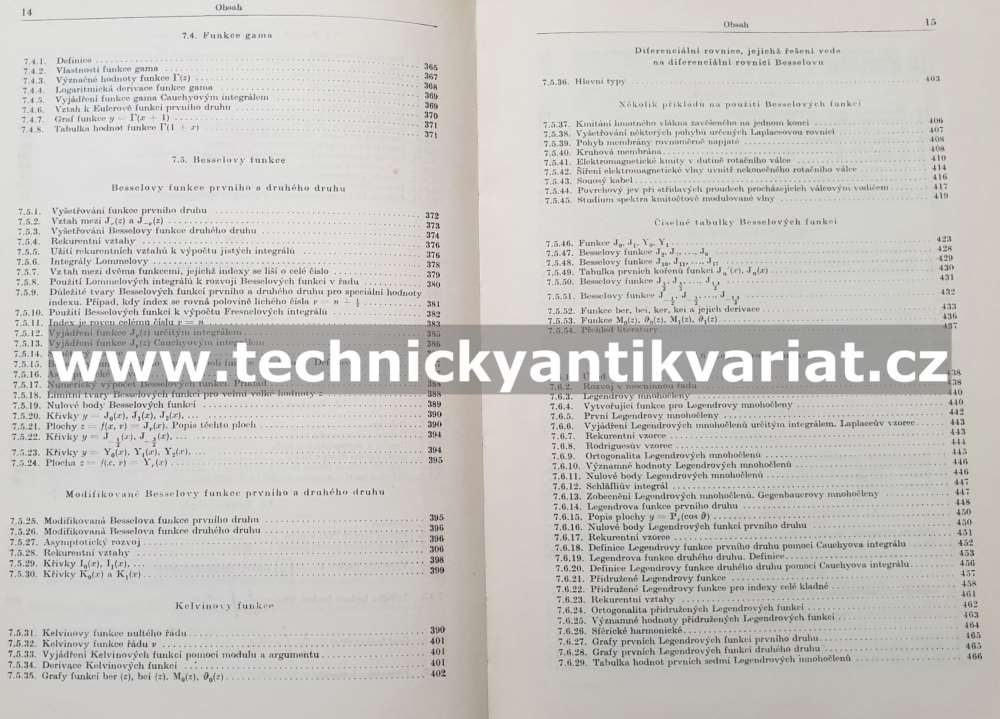 Užitá matematika pro elektrotechnické inženýry - André Angot (1972)