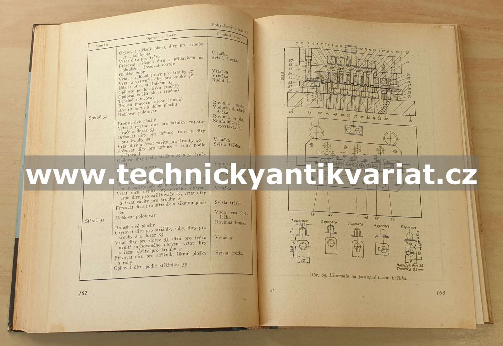 Výroba lisovacích nástrojů - V.I.Kuchtarov (1953)