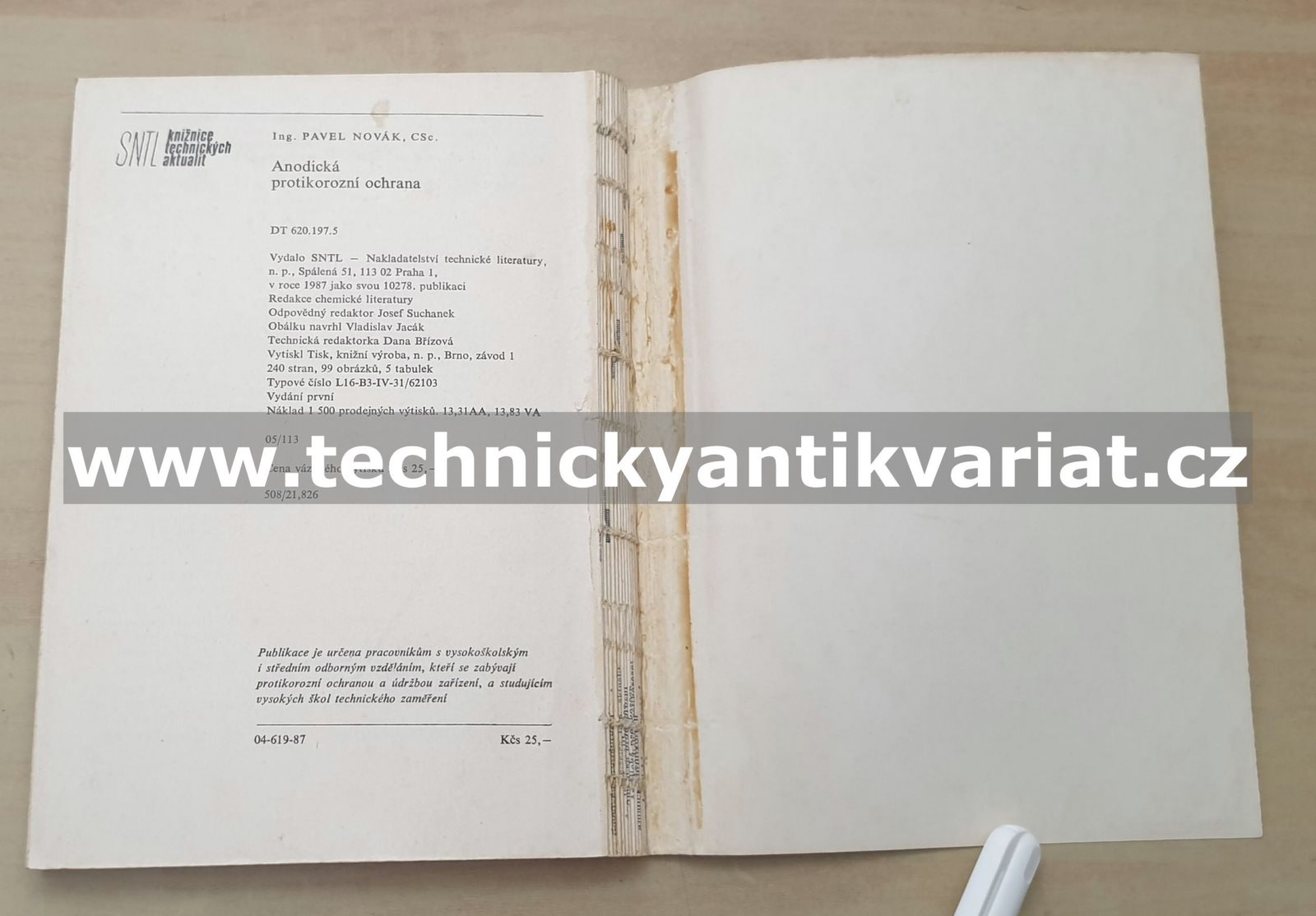 Anodická protikorozní ochrana - Pavel Novák (1987)
