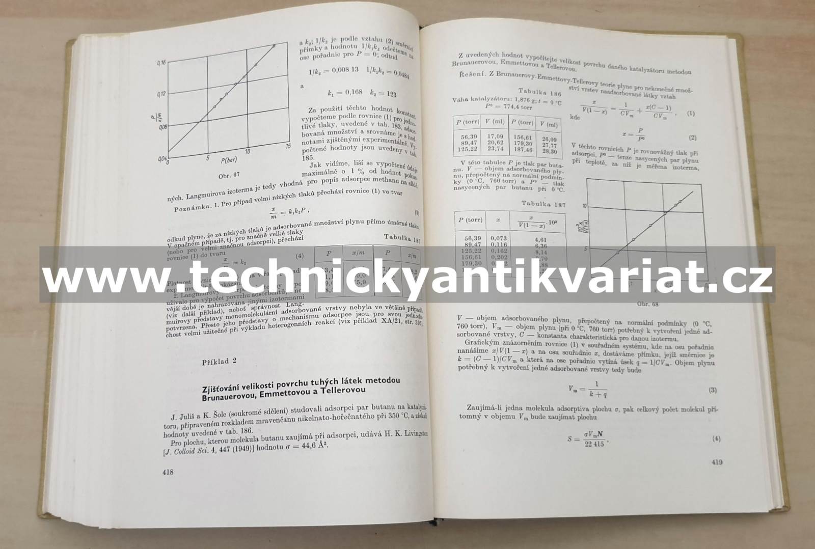 Příklady a úlohy z fyzikální chemie - Bareš, Černý, Fried, Pick (1971)