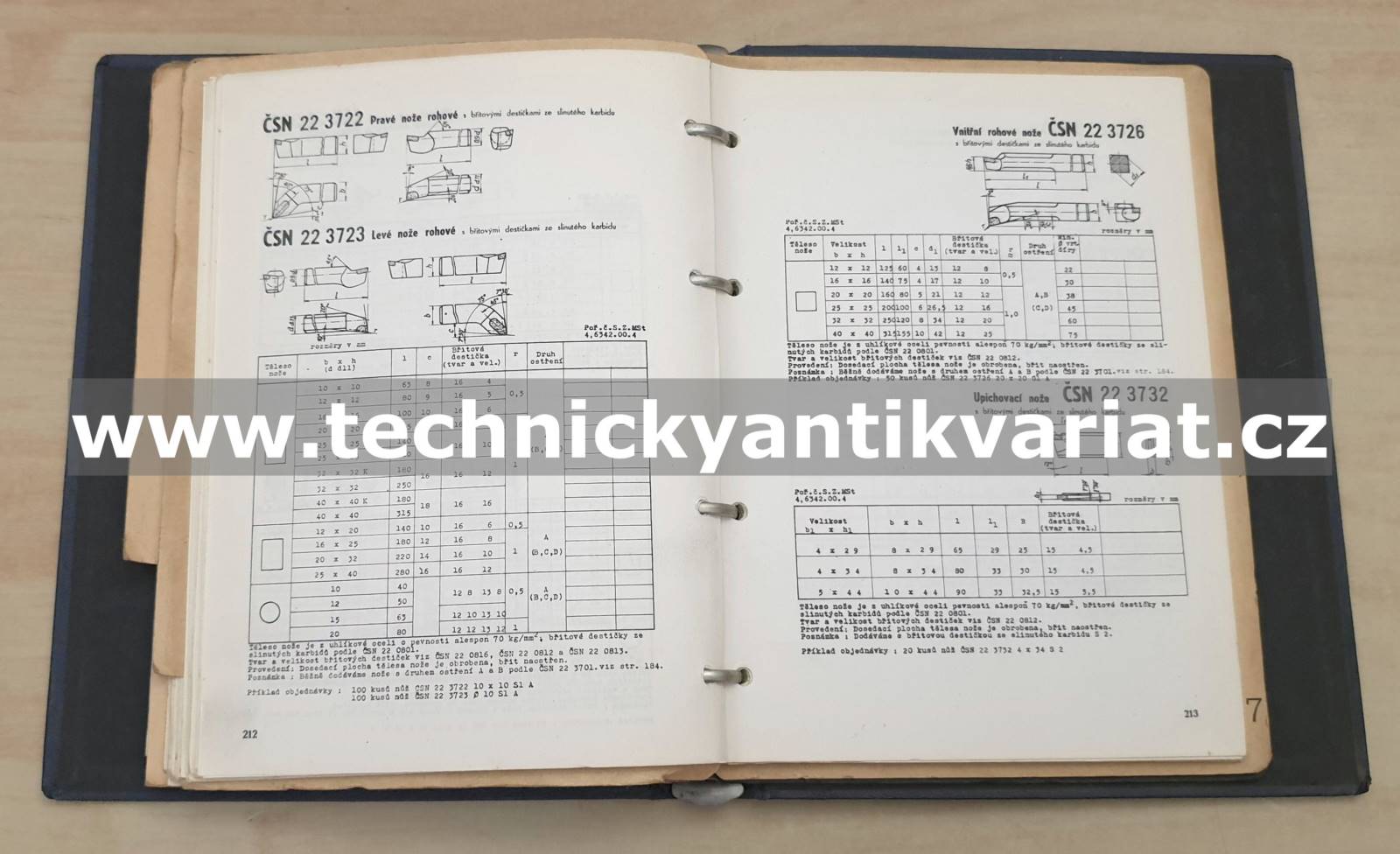 Katalog přesných nástrojů a měřidel I. řezné nástroje
