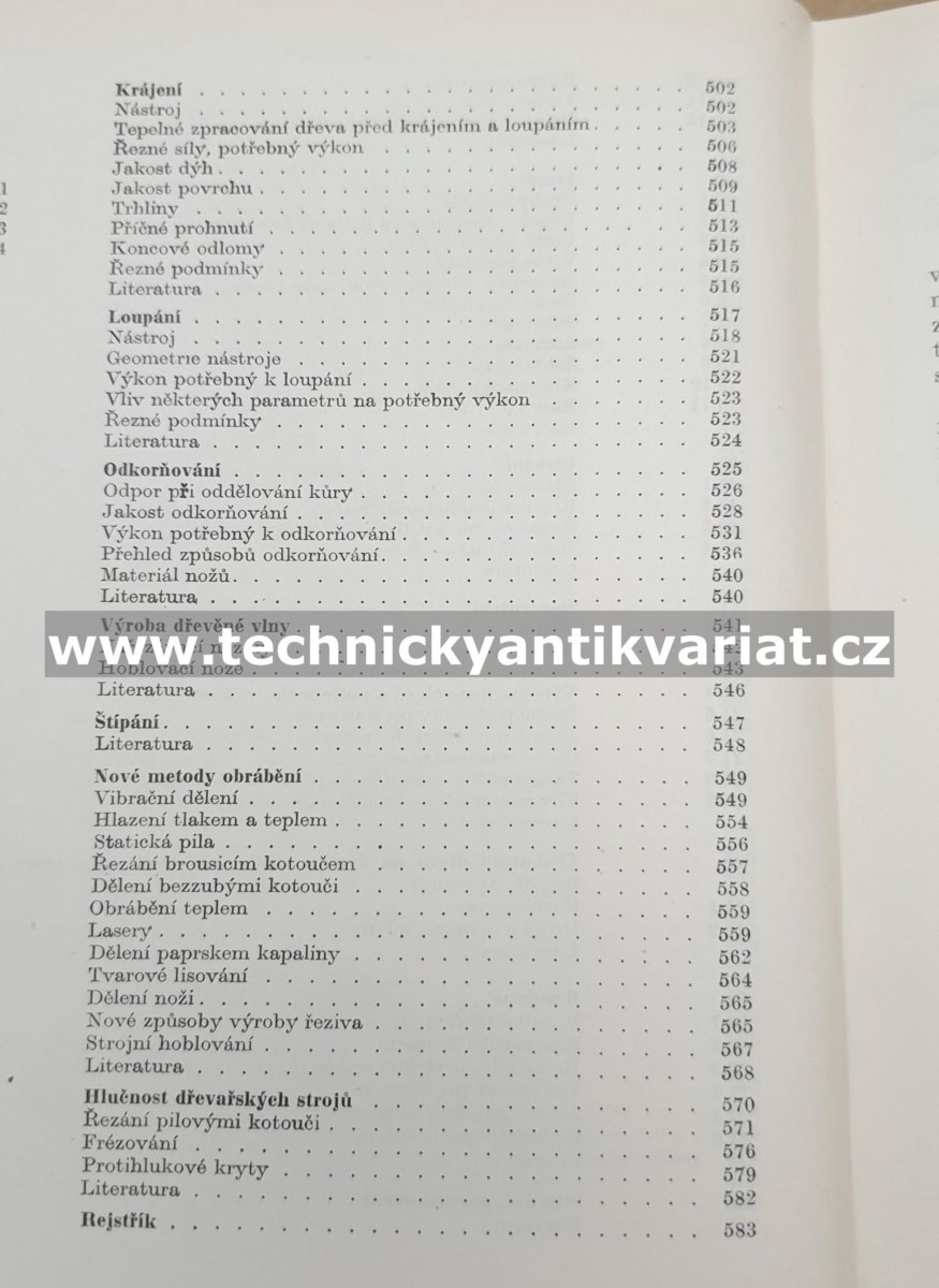 Obrábění dřeva a nových hmot ze dřeva - Stanislav Prokeš (1978)