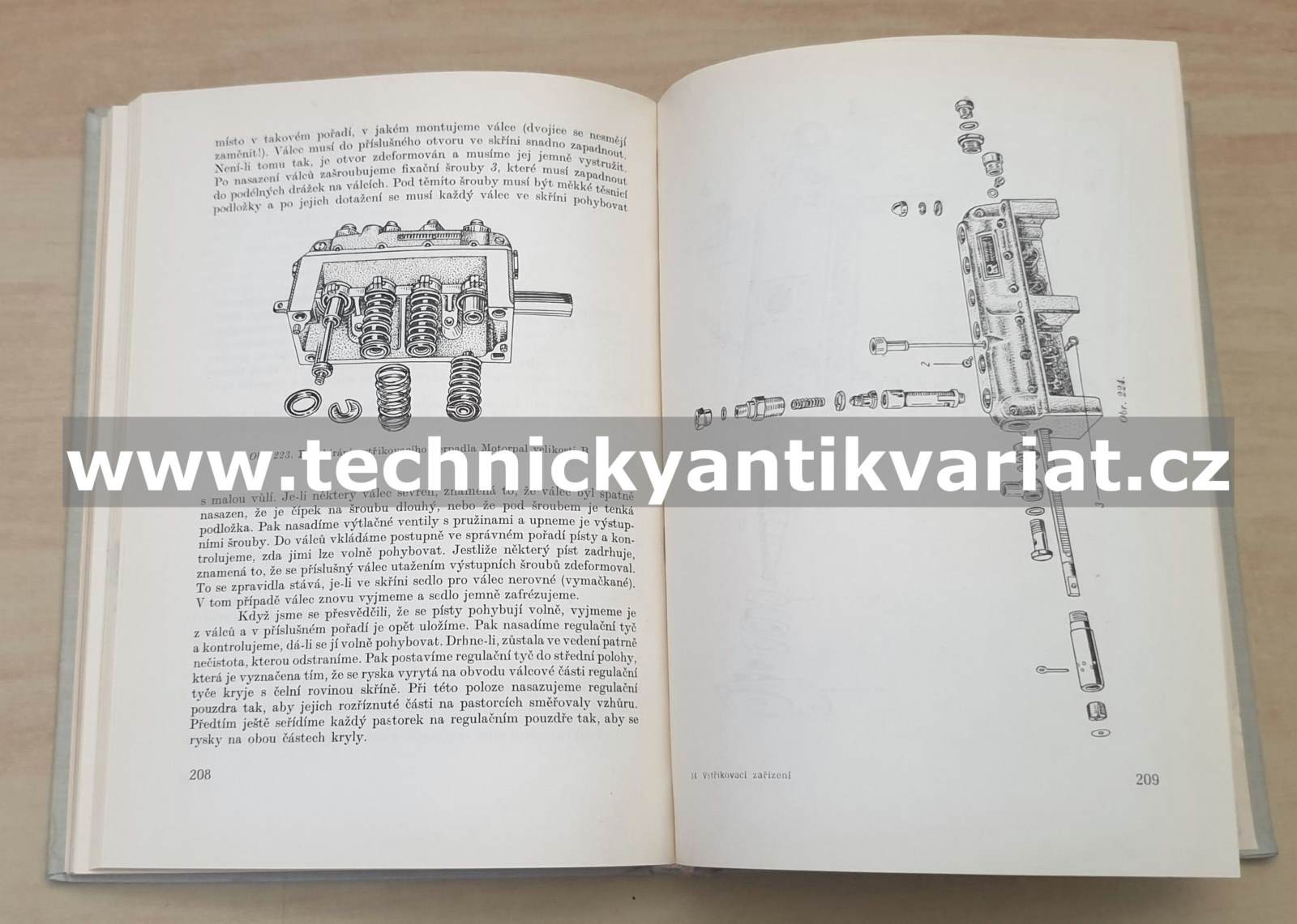 Vstřikovací zařízení naftových motorů - Jaromír Indra (1969)