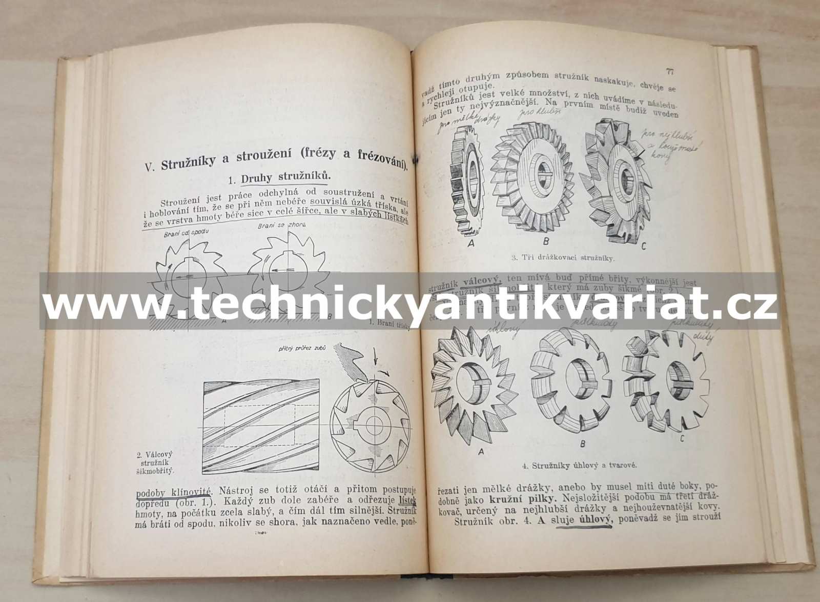 Strojní obrábění III. Nauka o zpracování kovů - Svatopluk Černoch (1930)