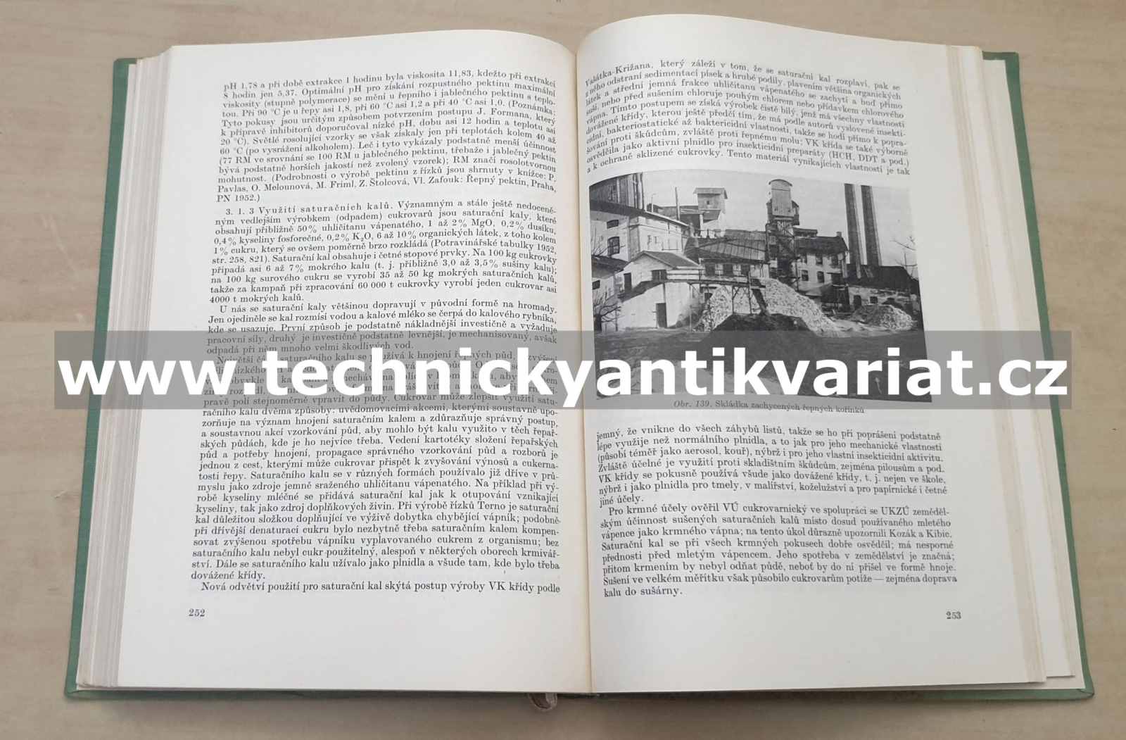 Základy cukrovarnictví II. Výroba surového cukru a vedlejších produktů (1957)