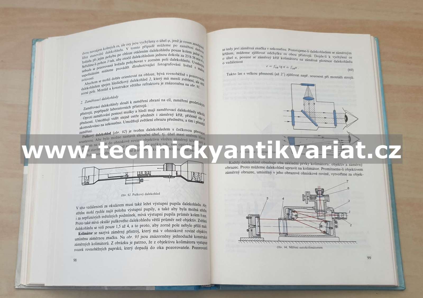 Optomechanické přístroje - Fiala, Bařina, Proček (1977)
