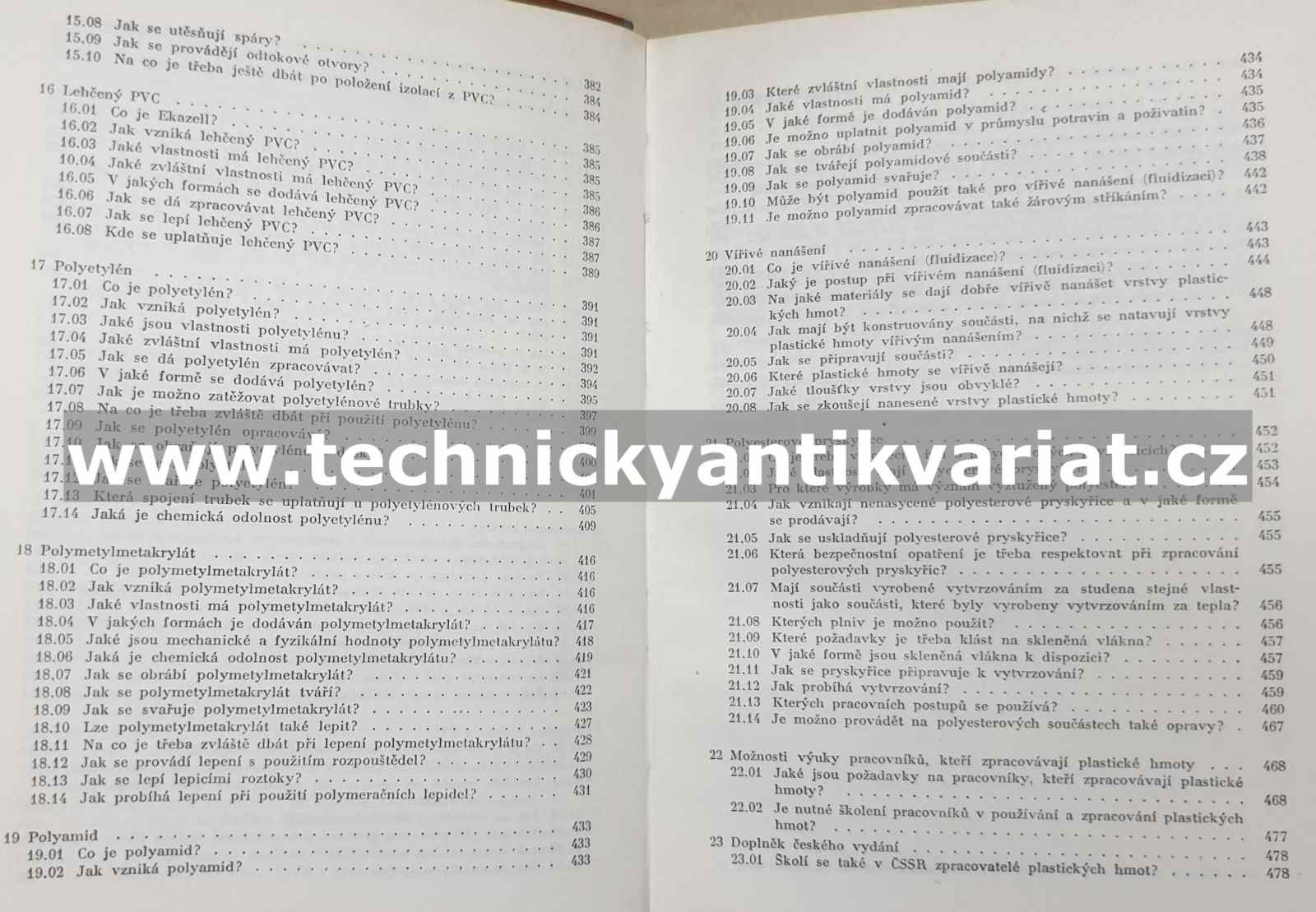 Zpracování a svařování plastických hmot - Werner Schrader (1962)
