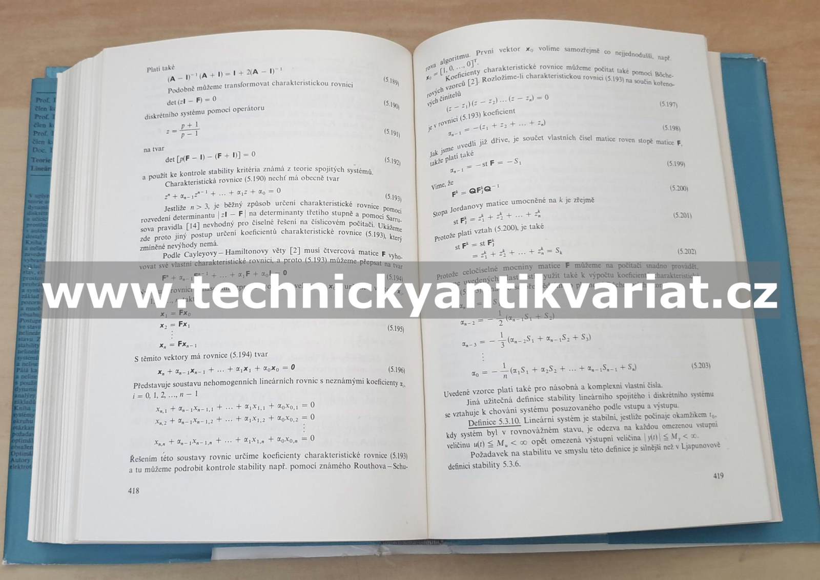 Teorie automatického řízení I - Lineární a nelineární systémy (1982)