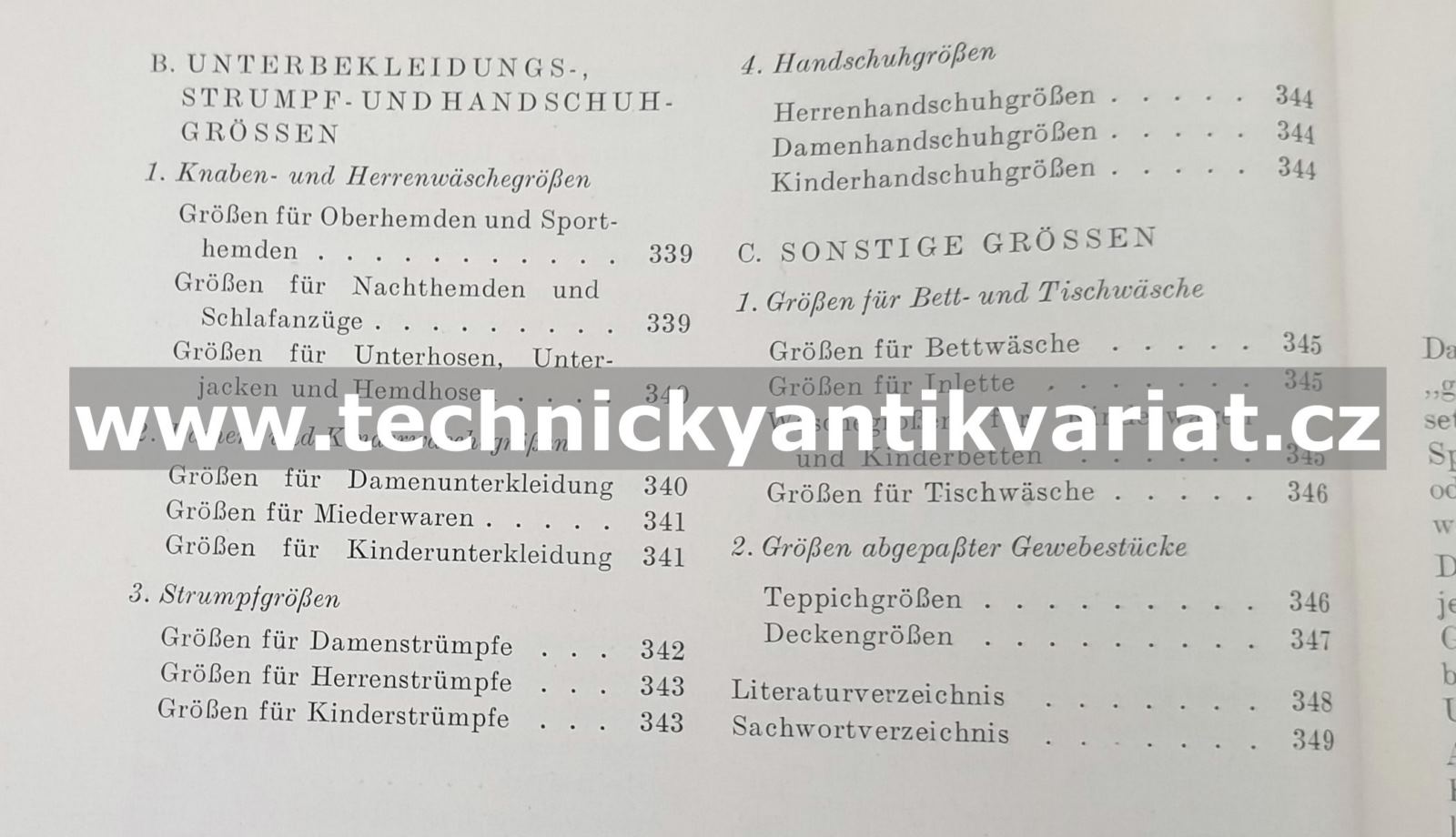 Textile Warenkunde für verkäufer - Baier (1959)