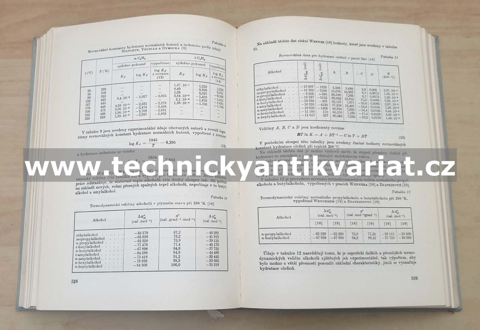 Thermodynamické výpočty petrochemických pochodů - A.A. Vvedenskij (1963)