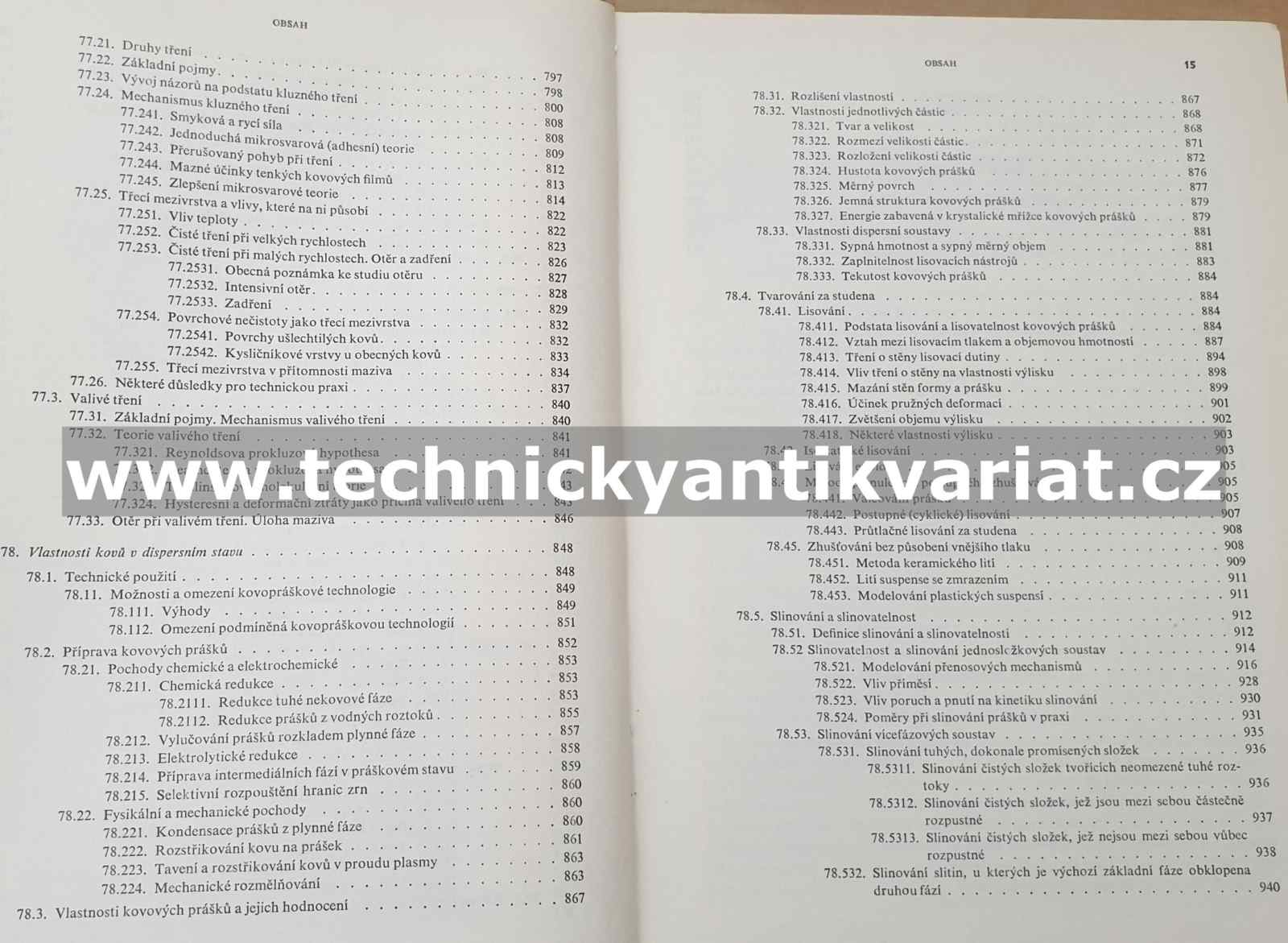 Nauka o materiálu I. Vlastnosti kovů 2 - Píšek, Jeníček, Ryš, Cenek (1968)