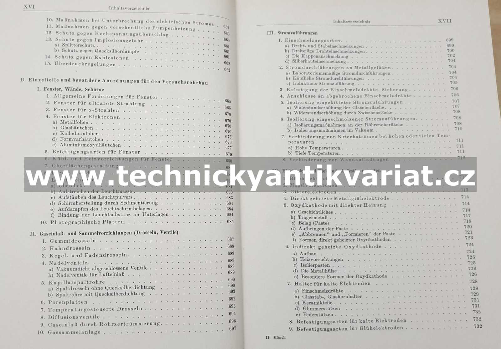 Hochvakuum Technik - Gunter Christian Monch (1959)