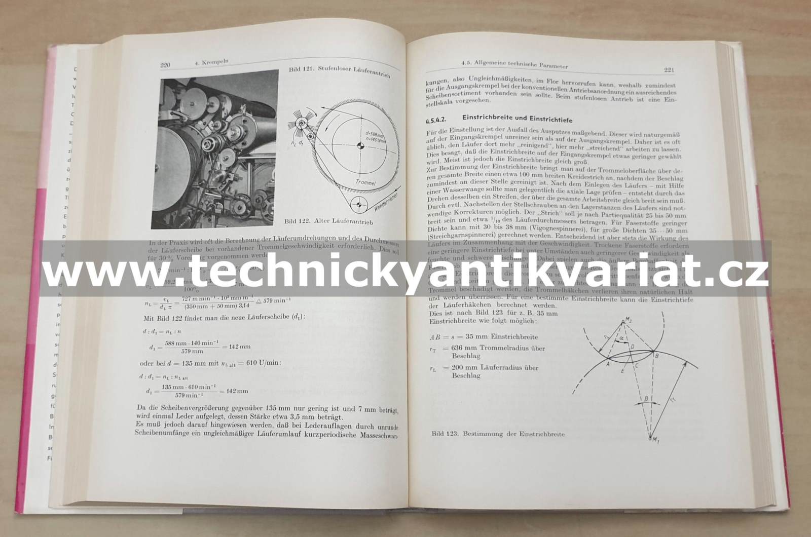 Handbuch der Streichgarn und Vigognespinner - Hans Diether Notzold (1969)