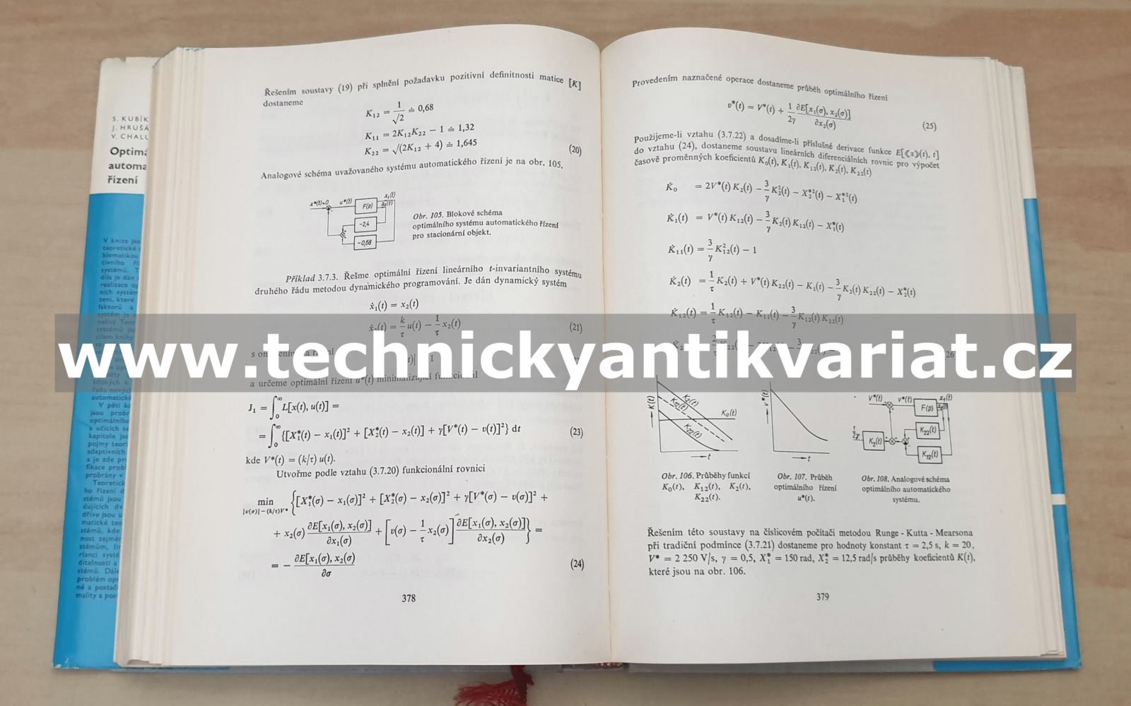 Optimální systémy automatického řízení - Kubík, Kotek, Hruška, Wachtl, Chalupa (1972)