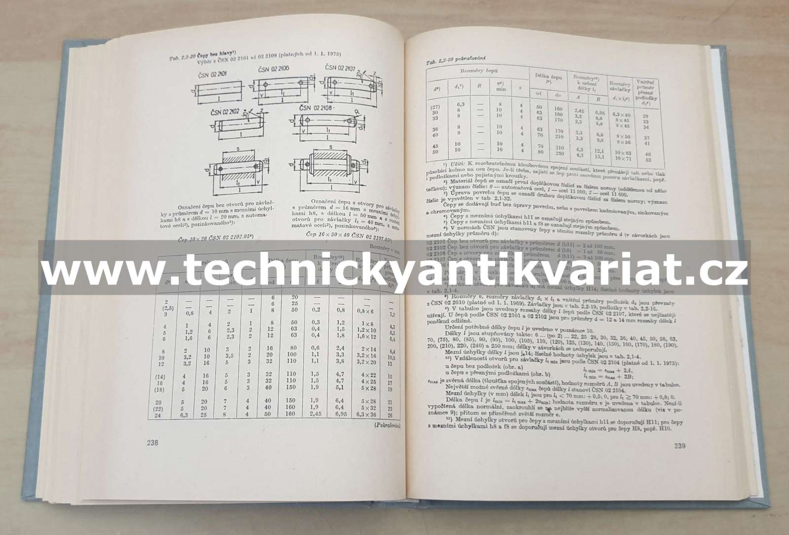 Technické tabulky - Klepš, Nožička (1986)