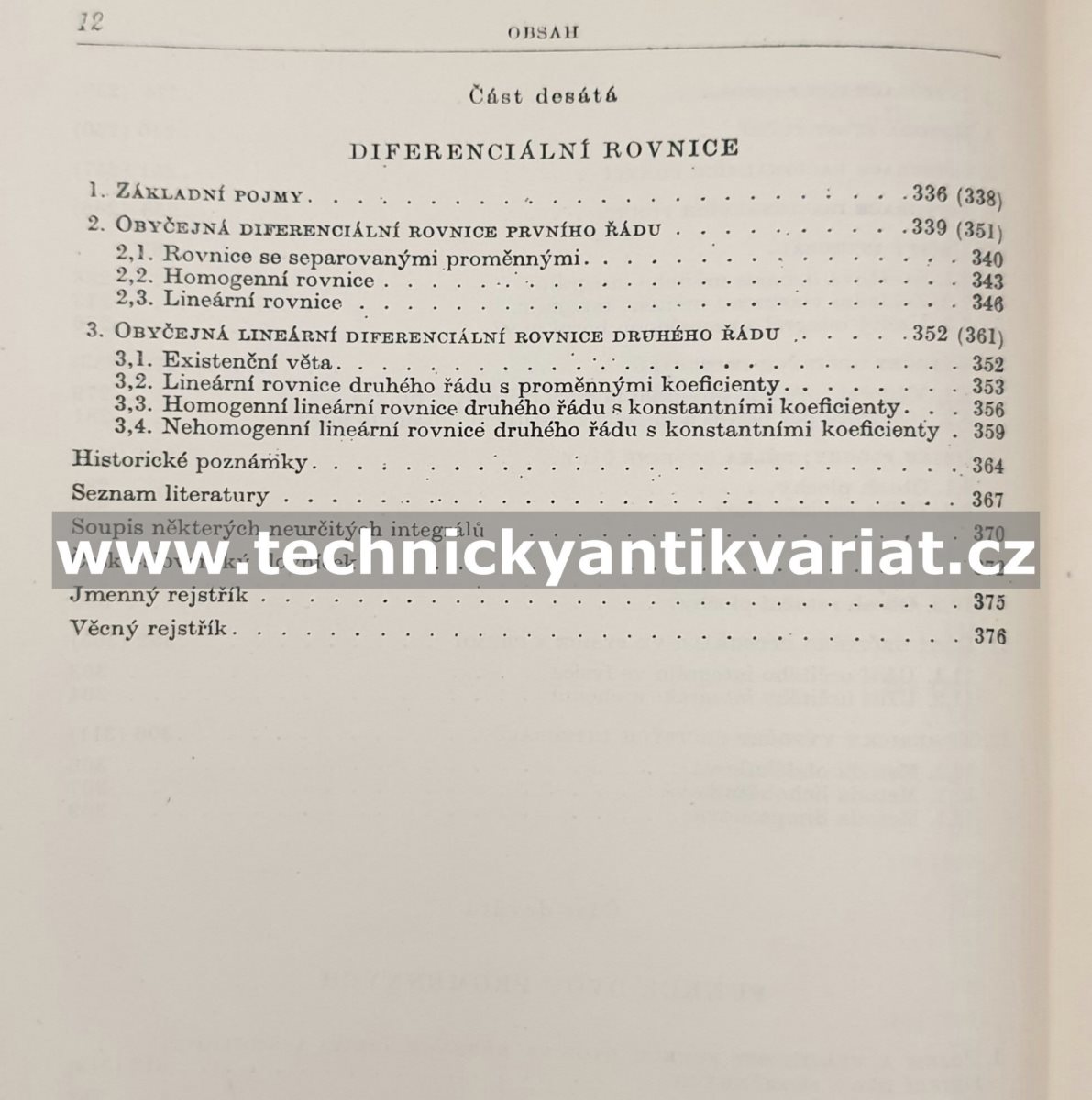 Úvod do vyšší matematiky - Richard Rychnovský (1964)