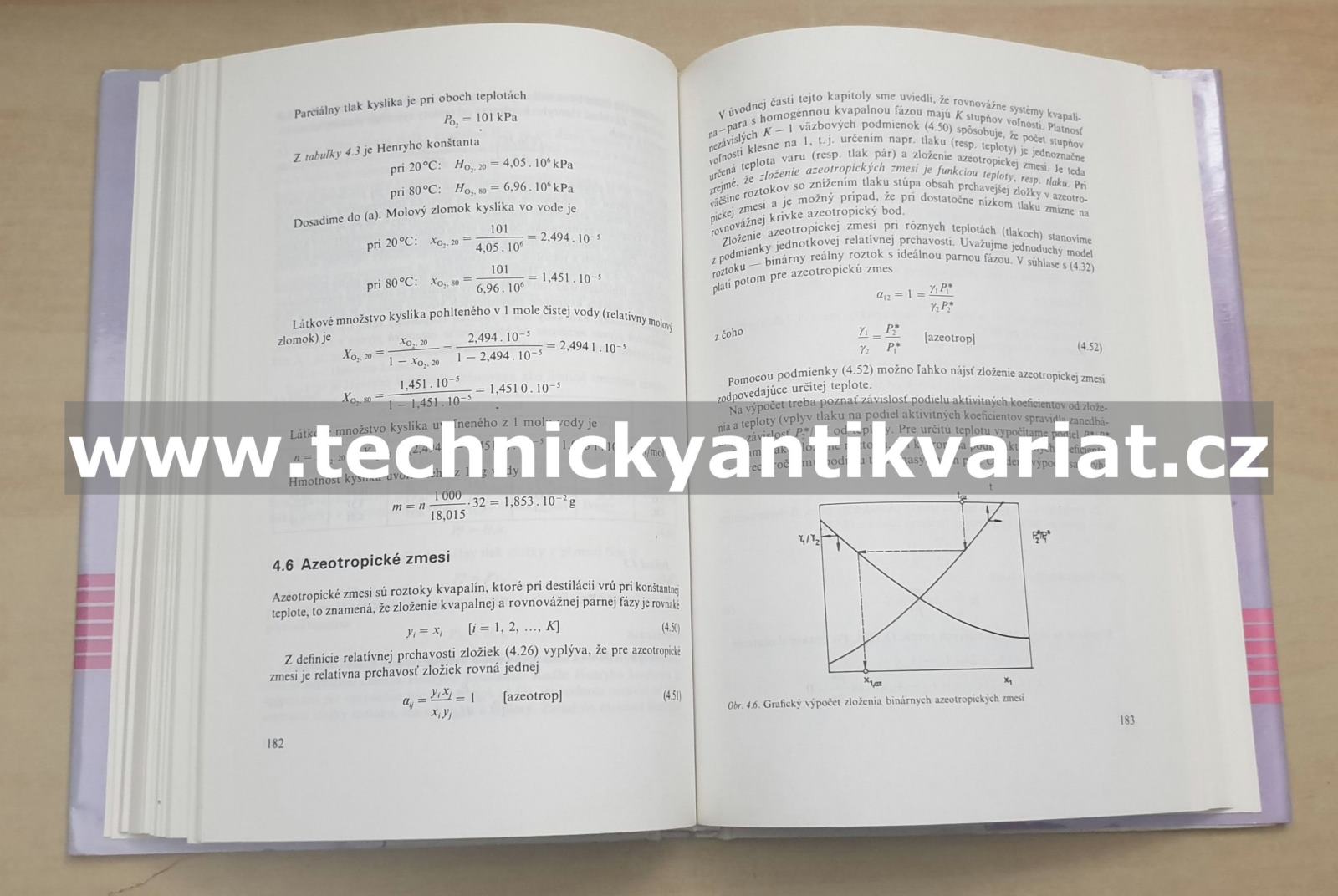 Chemickoinžinierska termodynamika - Julius Surový (1991)