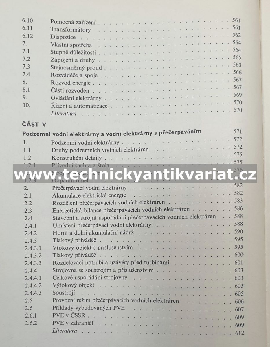 Využití vodní energie - Štoll, Kratochvíl, Holata (1977)