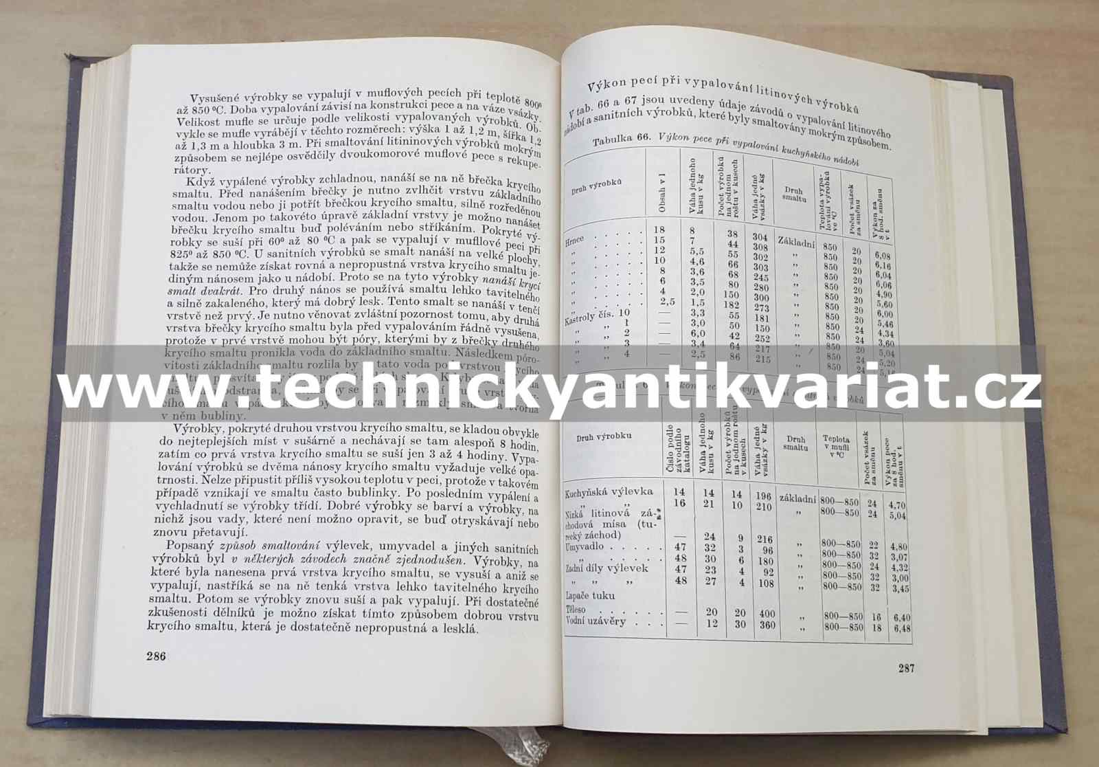 Technologie smaltování kovových výrobků - V. J. Lokšin (1955)