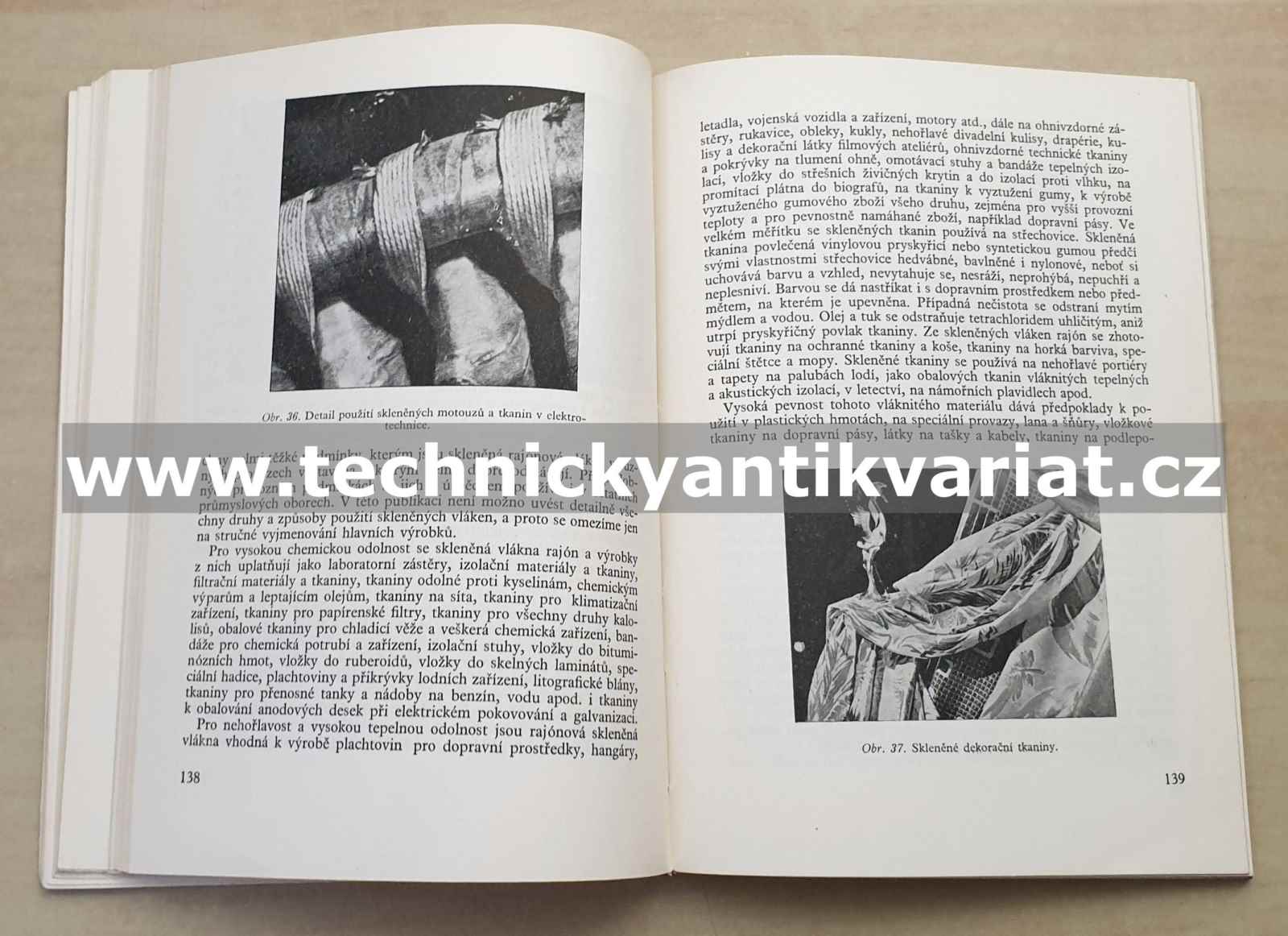 Skleněná, horninová a strusková vlákna - Jan, Lehner (1960)
