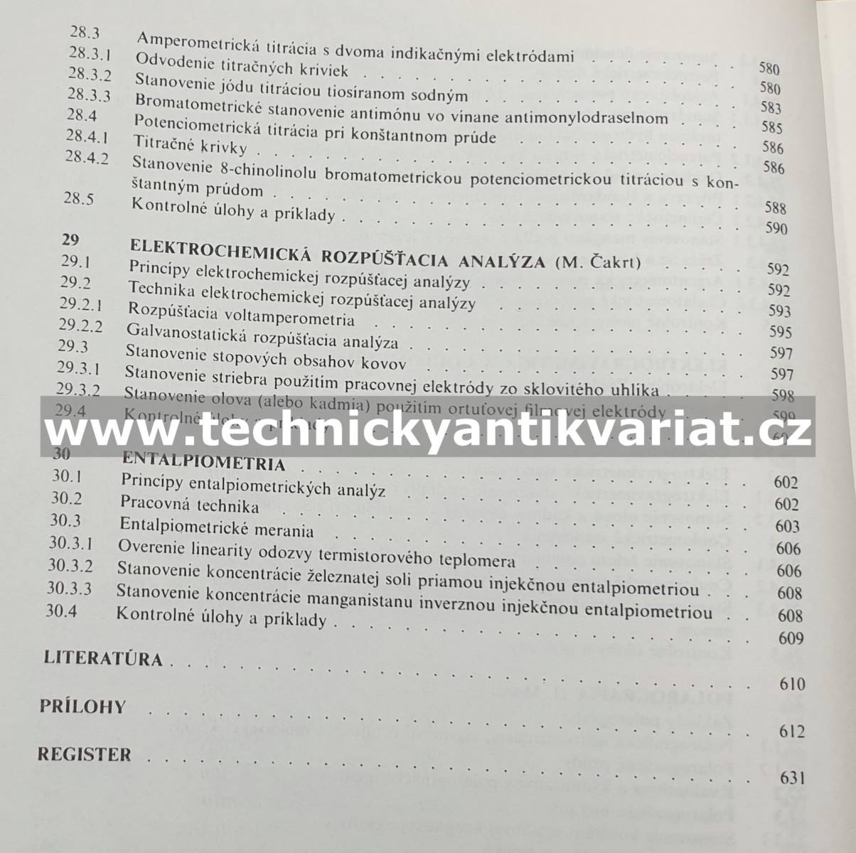 Praktikum z analytickej chémie - Miroslav Čakrt (1989)