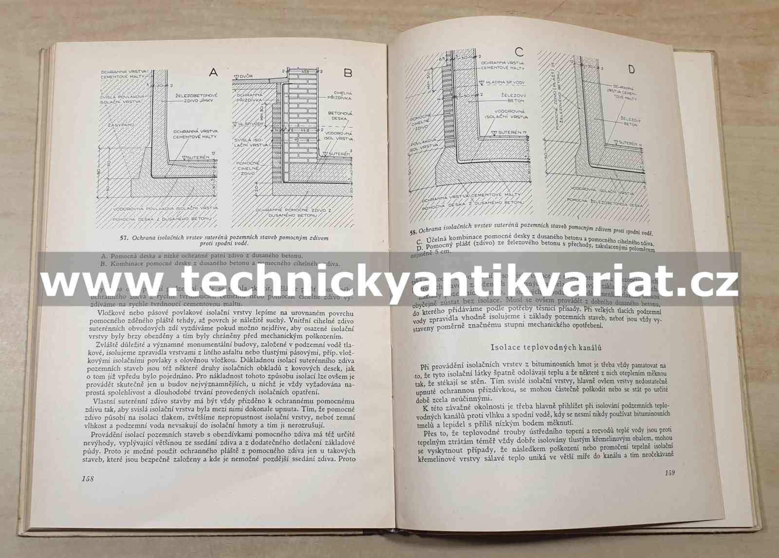 Isolace pozemních staveb - Antonín Skrbek (1952)