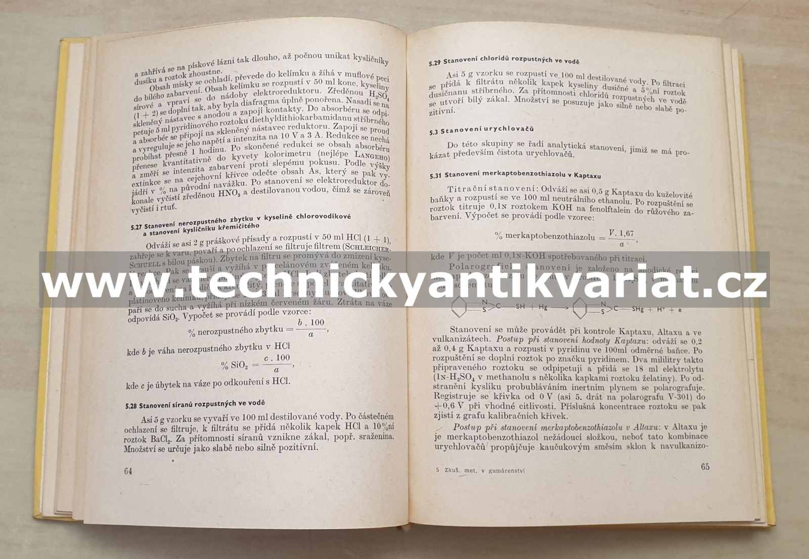 Zkušební metody v gumárenství - J. Kubík, A. Zytka (1962)