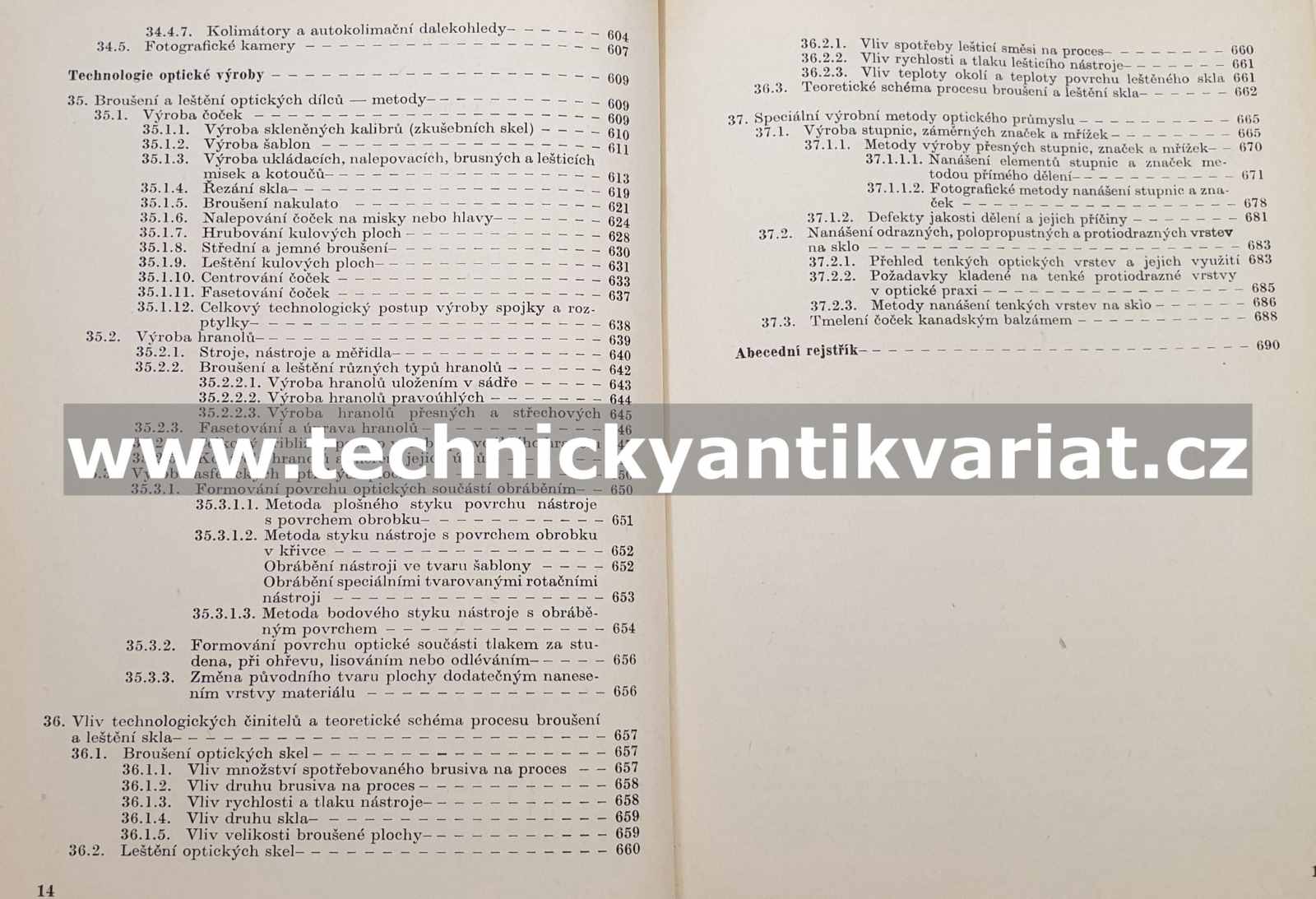 Základní kvalifikační učebnice přesná mechanika a optika - Kamarád, Otáhal, Podzimek, Šulc (1974)