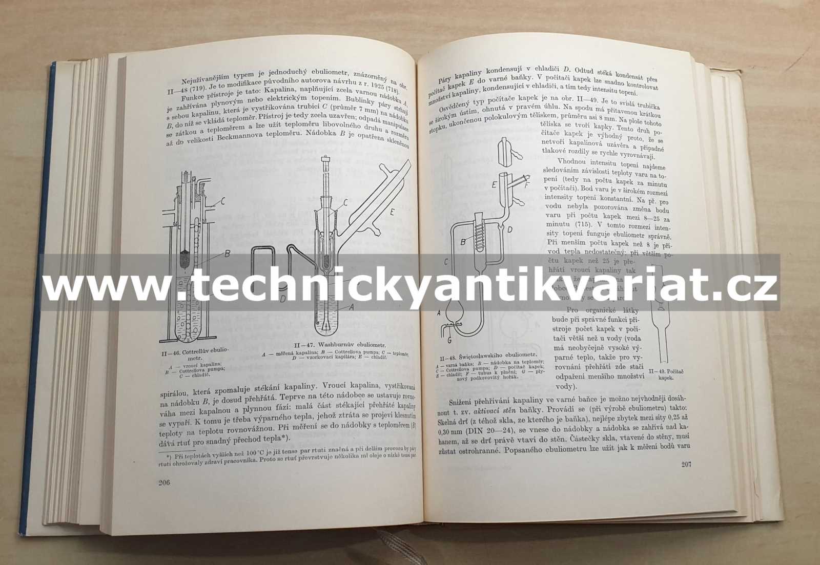 Rovnováha kapalina, pára - Hála, Pick, Fried, Vilím (1955)