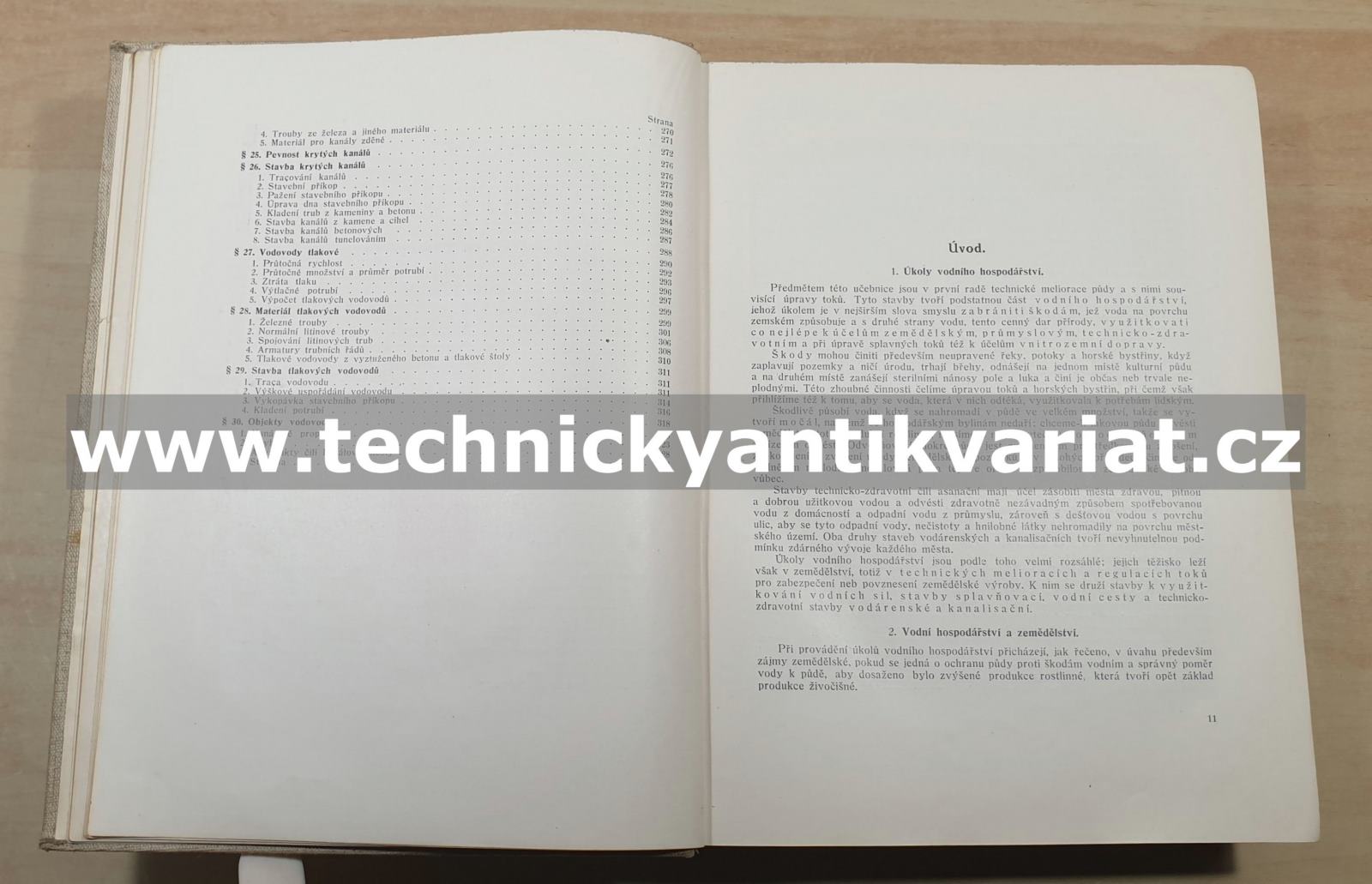 Nauka o melioracích, úpravách toků a hrazení bystřin I, II, III. - Vincenc Hlavinka (1927, 1927, 1928) 