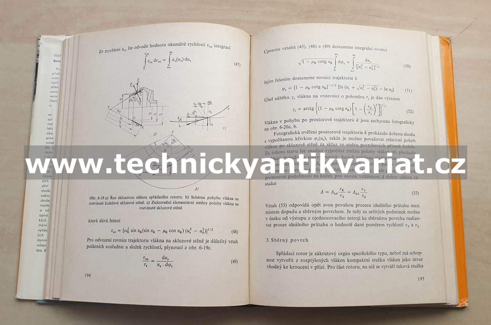 Bezvřetenové předení - Václav Rohlena (1974)