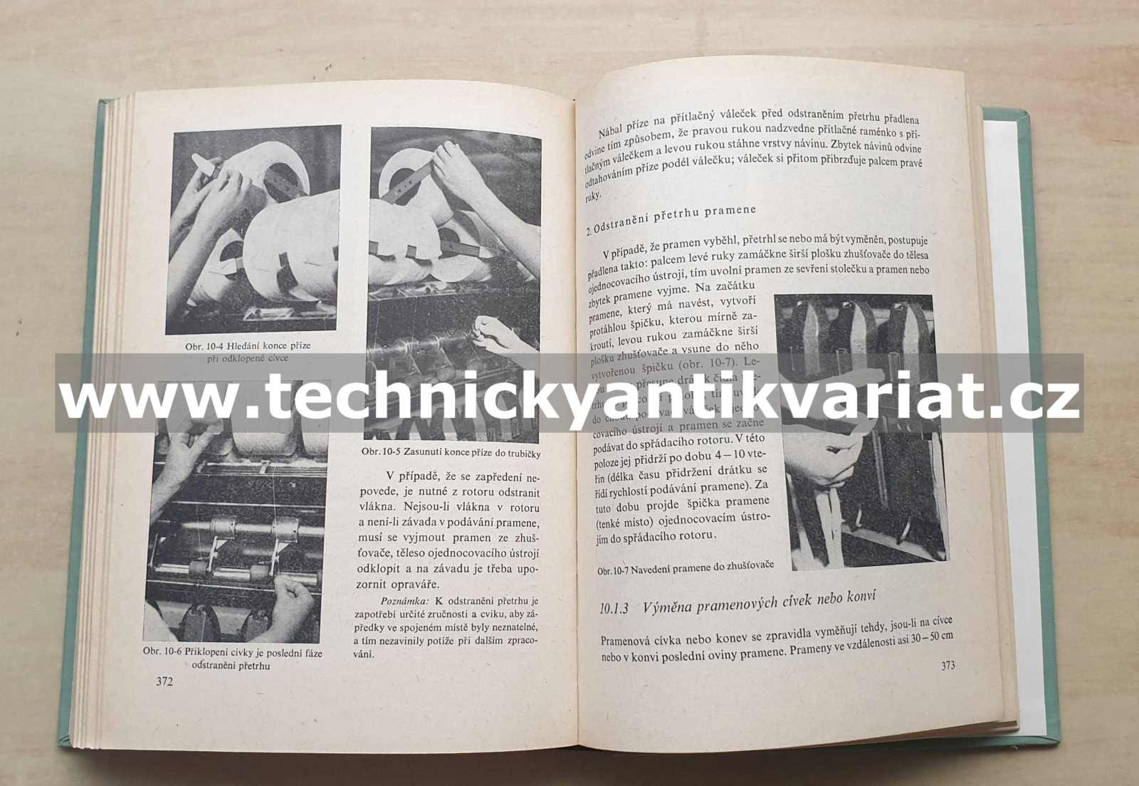 Bezvřetenové předení - Václav Rohlena (1974)