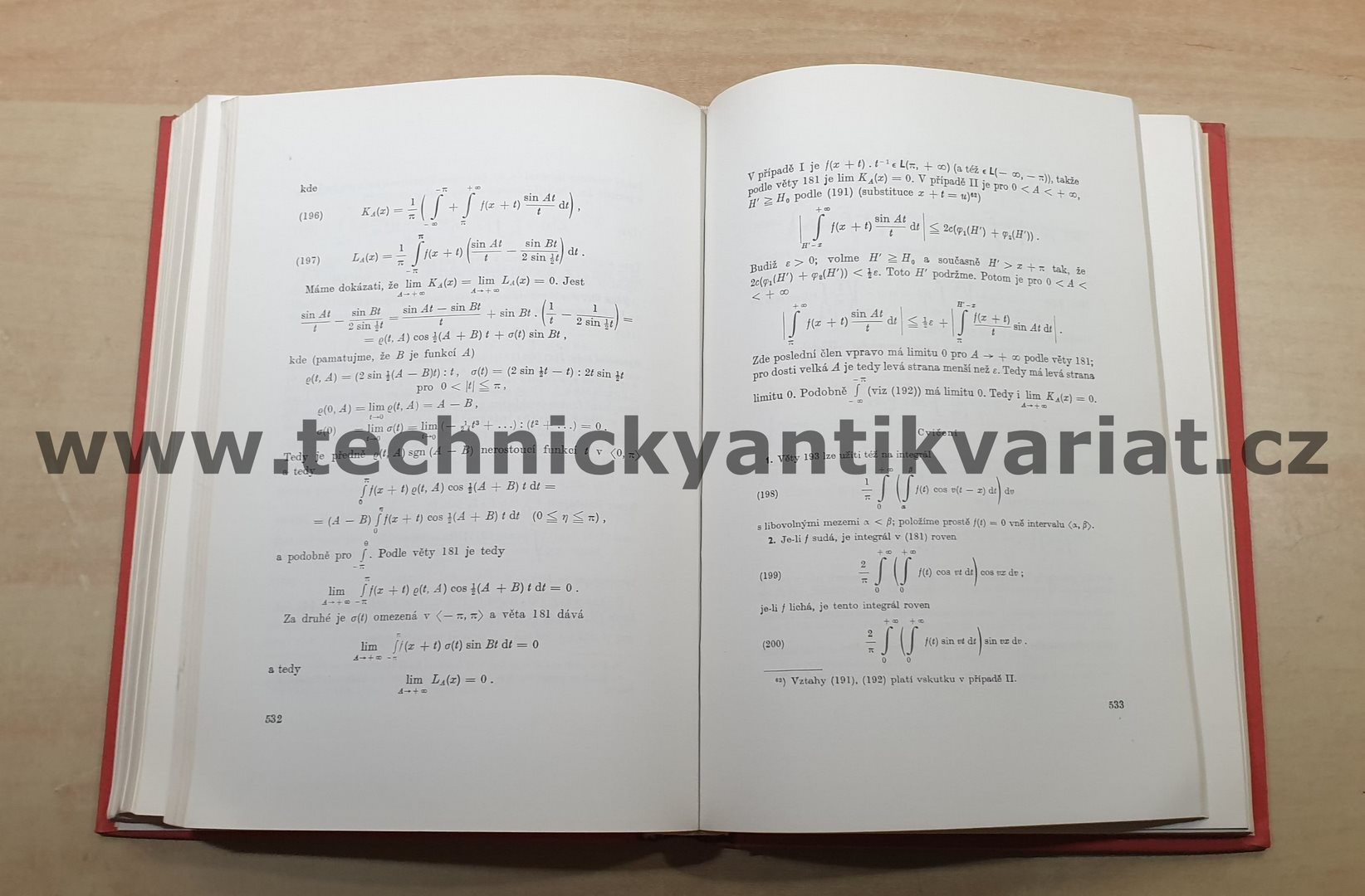 Integrální počet II.- Vojtěch Jarník (1976)