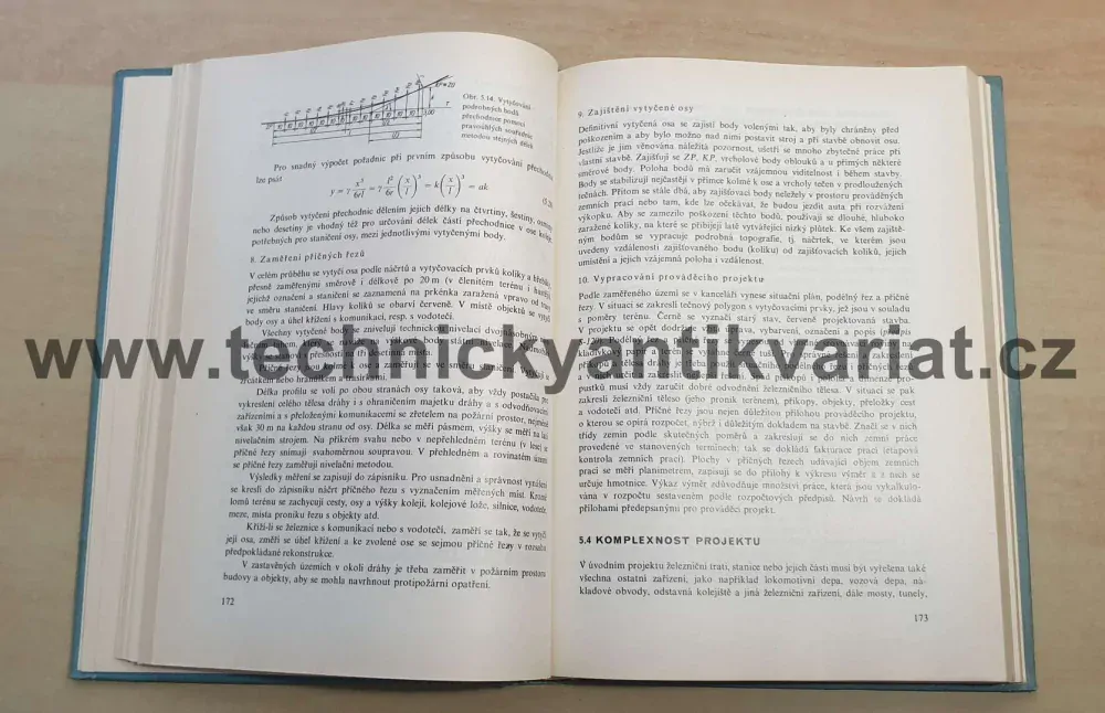 Železniční stavitelství I.díl -  F.Klimeš (1978)