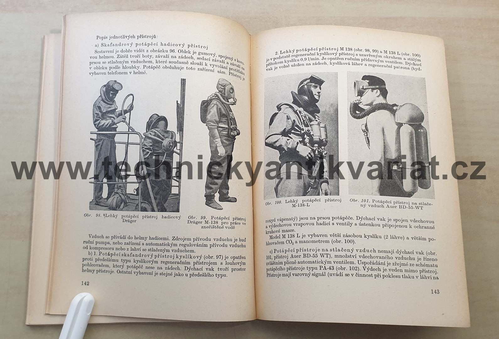 Ochranné a záchranné přístroje - B. Friedler, Z.Matoušek (1959)