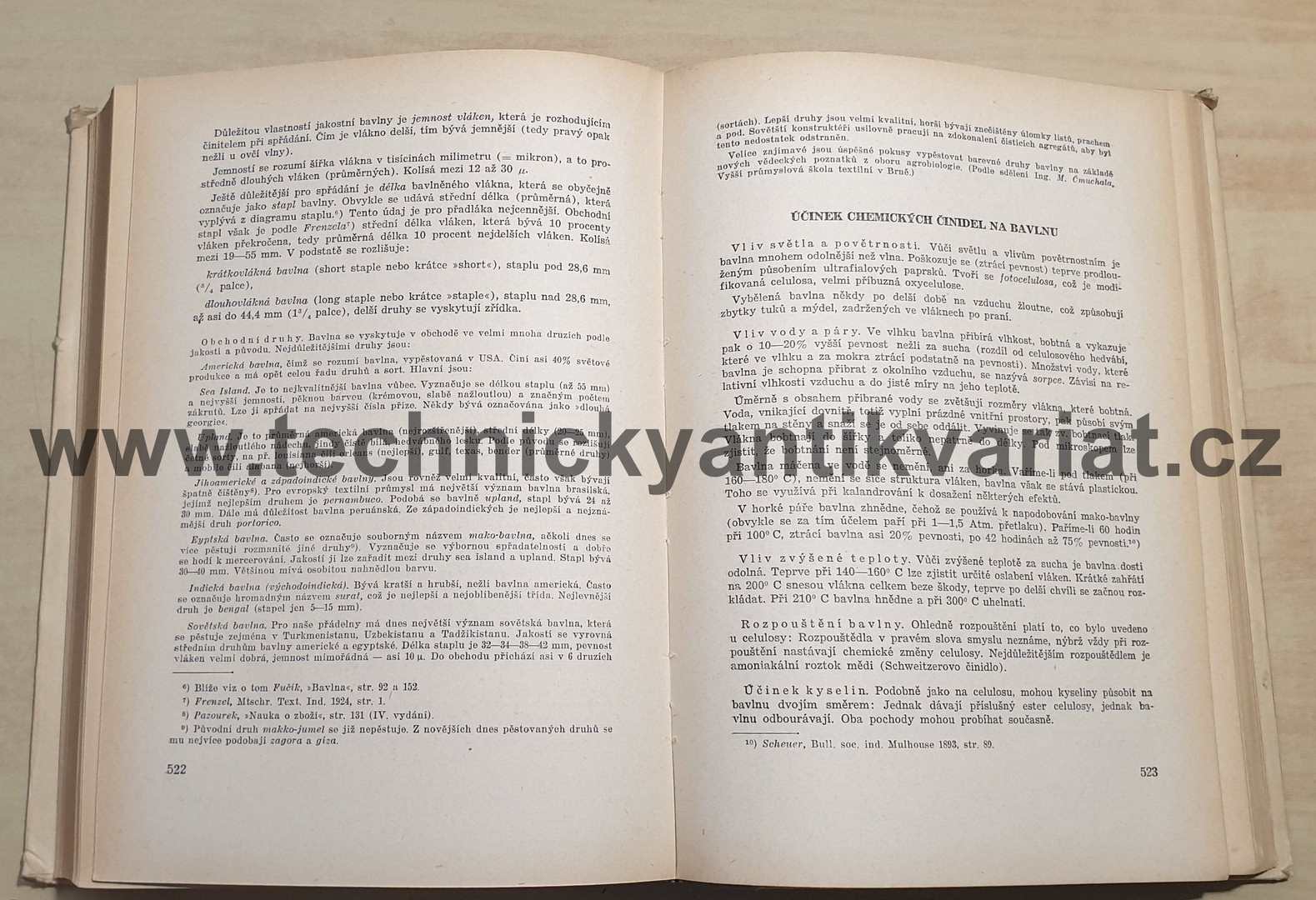 Chemická technologie textilní I. Předběžná úprava textilního materiálu a výrobků (1952) 